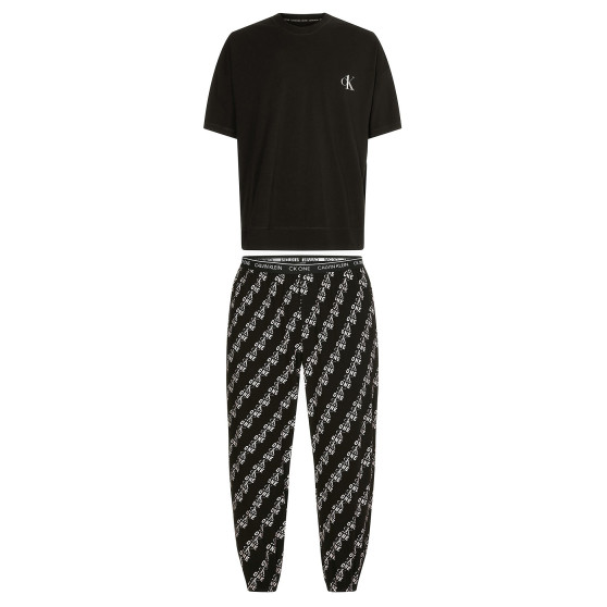 Pánske pyžamo Calvin Klein čierné (NM1787E-KLK)