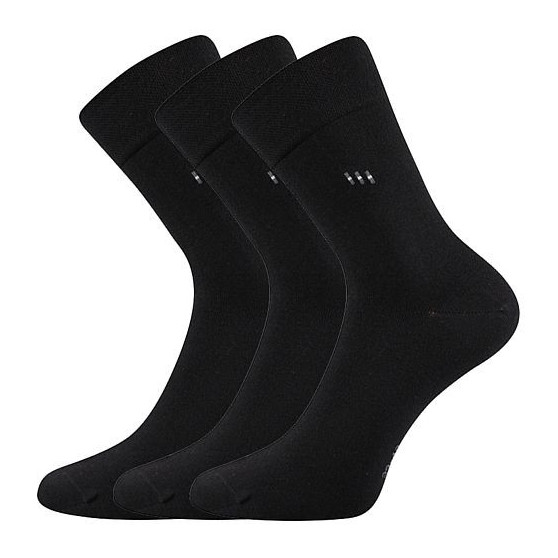3PACK ponožky Lonka čierné (Dipool)