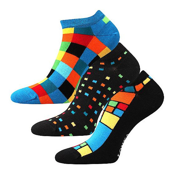 3PACK veselé ponožky Lonka viacfarebné (Weep)