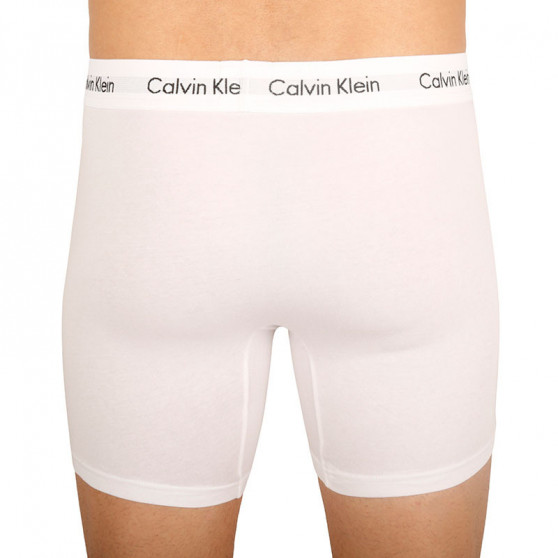 3PACK pánske boxerky Calvin Klein biele (NB1770A-100)