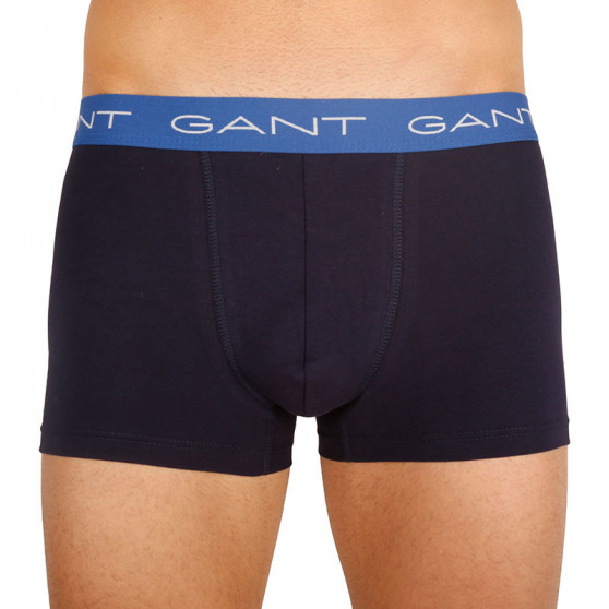 3PACK pánske boxerky Gant tmavo modré (902113003-409)