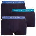 3PACK pánske boxerky Gant tmavo modré (902113003-409)