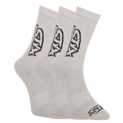3PACK ponožky Styx vysoké sivé (HV10626262)