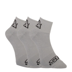 3PACK ponožky Styx členkové sivé (HK10626262)