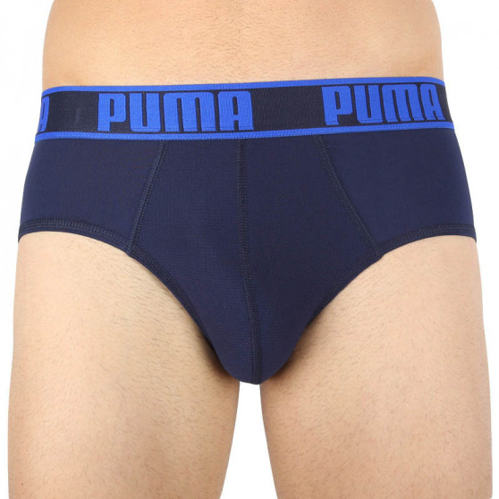 2pack pánske slipy Puma športové modré (671021001 003)