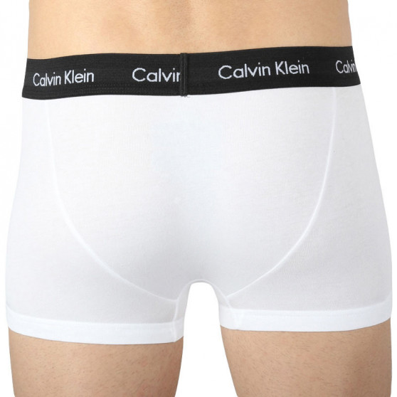3PACK pánské boxerky Calvin Klein biele (U2664G-M9E)