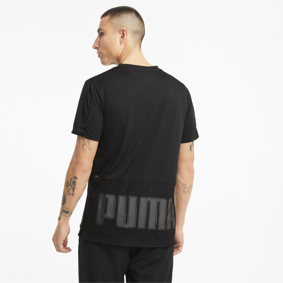Pánske športové tričko Puma čierne (520116 01)