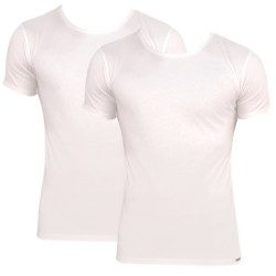 2PACK pánské tričko Styx bílé (TR1061)