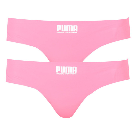 2PACK dámske nohavičky brazilky Puma ružové (100001263 004)