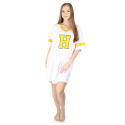 Dámska nočná košeľa Tommy Hilfiger biela (UW0UW02894 YBR)