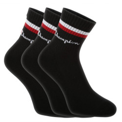 3PACK ponožky Champion černé (Y0B0A-9YW)