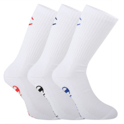 3PACK ponožky Champion bílé (Y0B09-9YV)