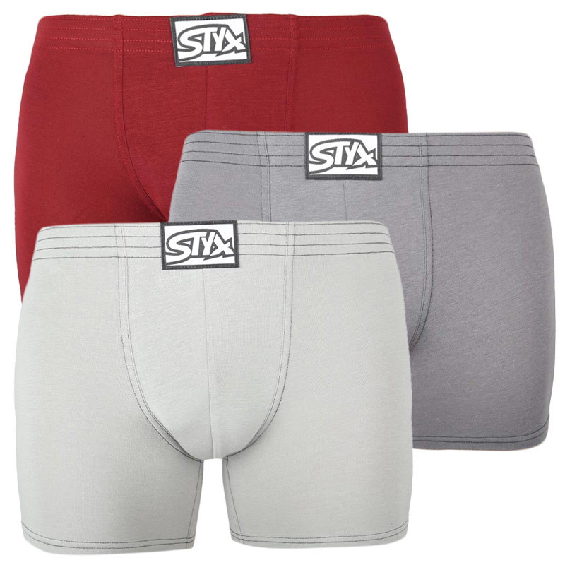 3PACK pánske boxerky Styx long klasická guma viacfarebné (F10606263) XXL, trenky.
Boxerky Styx sú skvelou voľbou, ak máte radi pohodlné a kvalitné pánske spodné prádlo.
 
Boxerky Styx s prívlastkom 