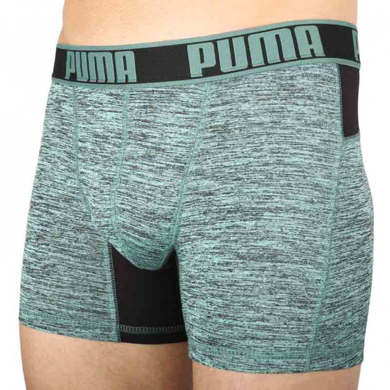 2PACK pánske boxerky Puma športové zelené (671018001 004)