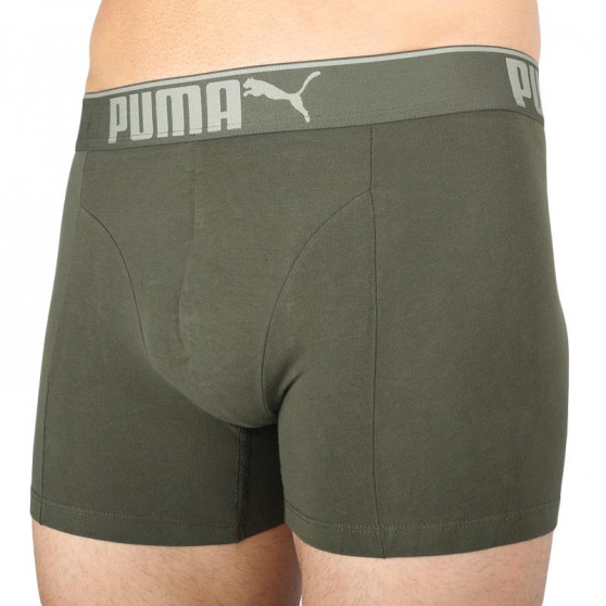 3PACK pánske boxerky Puma khaki (100000896 006)