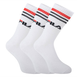 3PACK ponožky Fila biele (F9090-300)