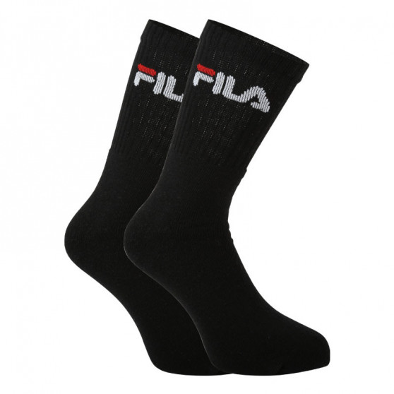 3PACK ponožky Fila čierne (F9505-200)