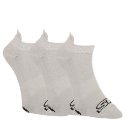 3PACK ponožky Styx nízke sivé (HN10626262)