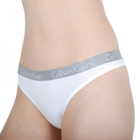 3PACK dámska tangá Calvin Klein viacfarebná (QD3560E-M8C)