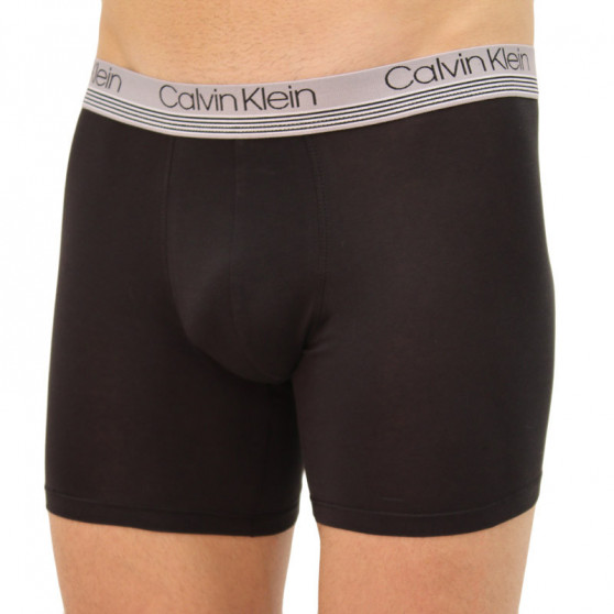 3PACK pánske boxerky Calvin Klein čierne (NB2337A-T6B)
