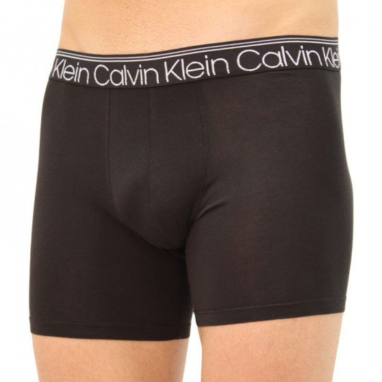 3PACK pánske boxerky Calvin Klein čierne (NB2337A-T6B)