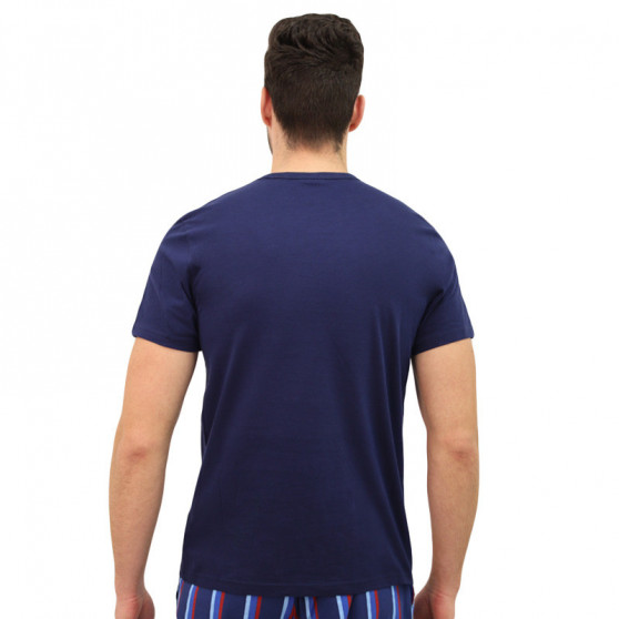 Pánske tričko Calvin Klein tmavo modré (NM1129E-DYC)