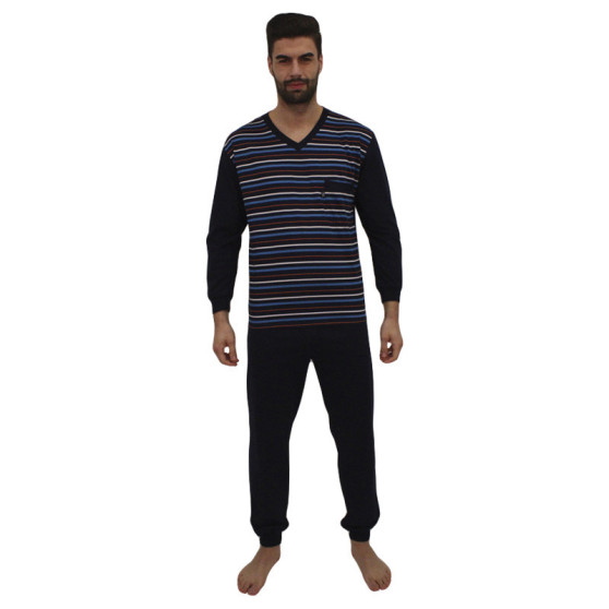 Pánske pyžamo Foltýn modré (FPD5)