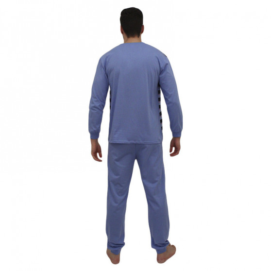 Pánske pyžamo Foltýn modré (FPD8)
