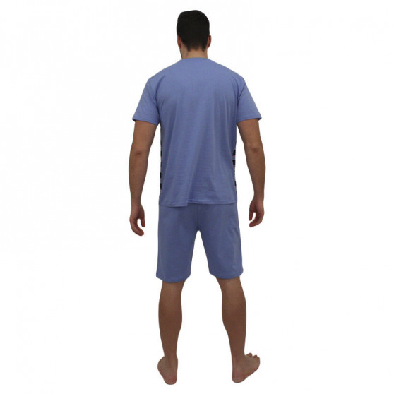 Pánske pyžamo Foltýn nadrozmer modré (FPKN12)