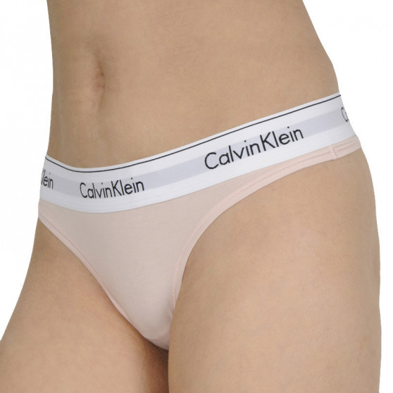 Dámske tangá Calvin Klein ružové (F3786E-2NT)