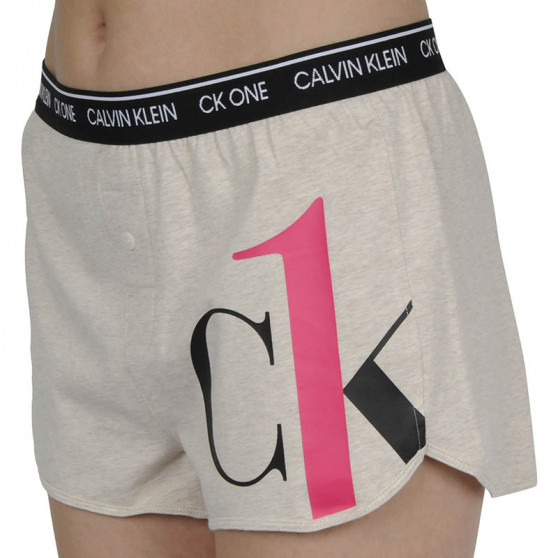 Dámske pyžamo CK ONE béžové (QS6443E-GGE)