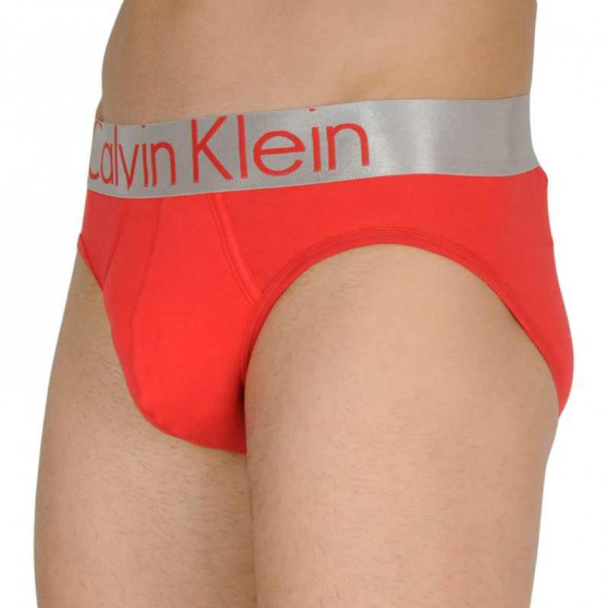 3PACK pánske slipy Calvin Klein viacfarebné (NB2452A-KHX)
