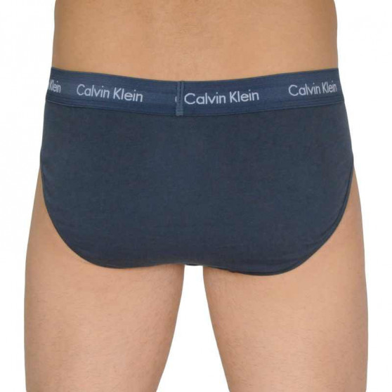3PACK pánske slipy Calvin Klein viacfarebné (U2661G-KKV)