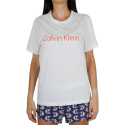Dámske tričko Calvin Klein biele (QS6105E-SWI)