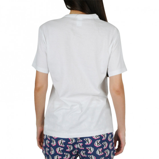 Dámske tričko Calvin Klein biele (QS6105E-SWI)