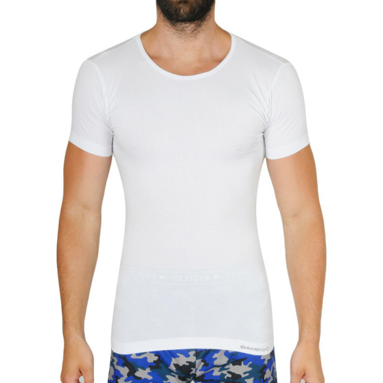Pánske tričko Gino bambusové biele (58006)