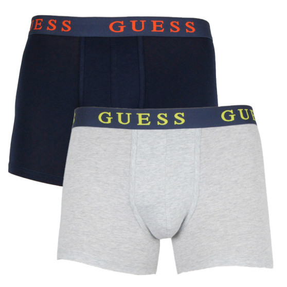 2PACK pánske boxerky Guess viacfarebné (U0BG02JR003-P9CQ)