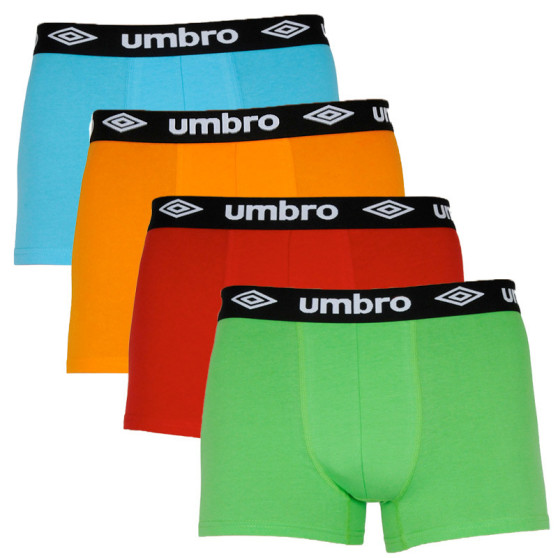 4PACK pánske boxerky Umbro viacfarebné (UMUM0317)