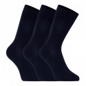 3PACK ponožky Lonka tmavo modré (Bioban)