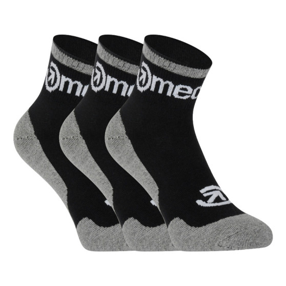 3PACK ponožky Meatfly viacfarebné (Middle Grey)