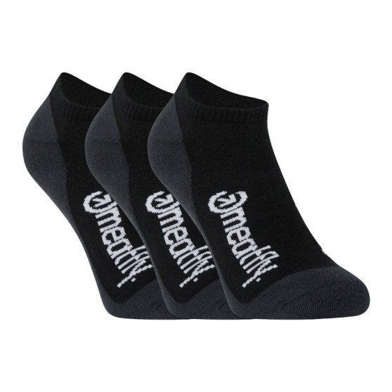 3PACK ponožky Meatfly viacfarebné (Boot Black)