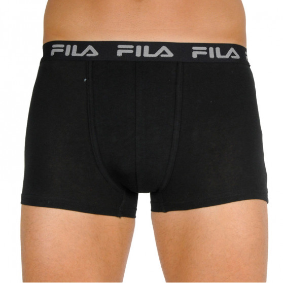 2PACK pánske boxerky Fila čierne (FU5004/2-200)