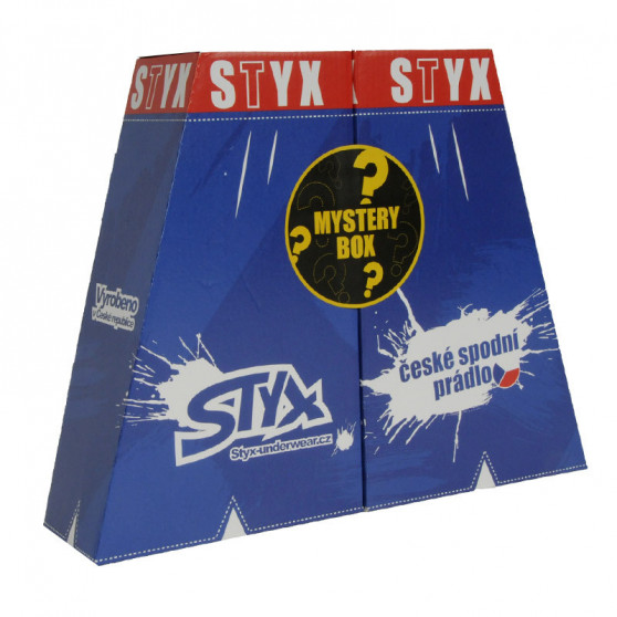 MYSTERY BOX - 5PACK dámske trenky Styx klasická guma viacfarebné 