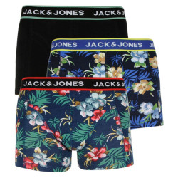 3PACK pánske boxerky Jack and Jones viacfarebné (12171253)