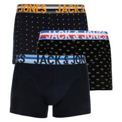3PACK pánske boxerky Jack and Jones viacfarebné (12151351)