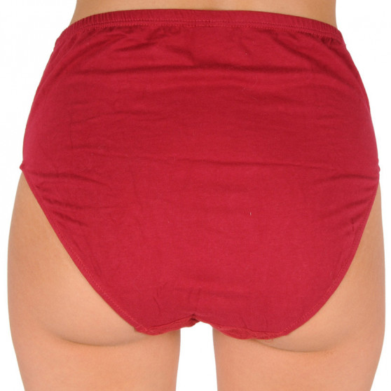 Dámske nohavičky Andrie nadrozmer červené (PS 2546 C)