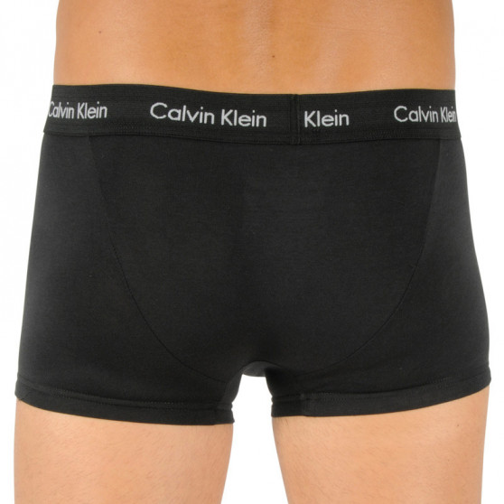 3PACK pánske boxerky Calvin Klein čierne (U2664G-WHN)