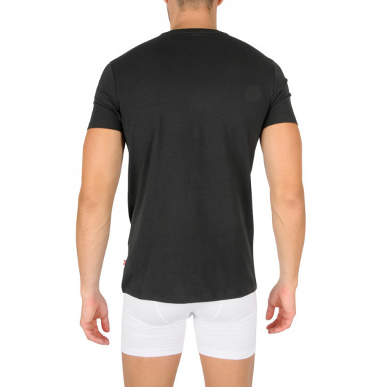 2PACK pánske tričko Levis Crew-neck čierne (905055001 884)