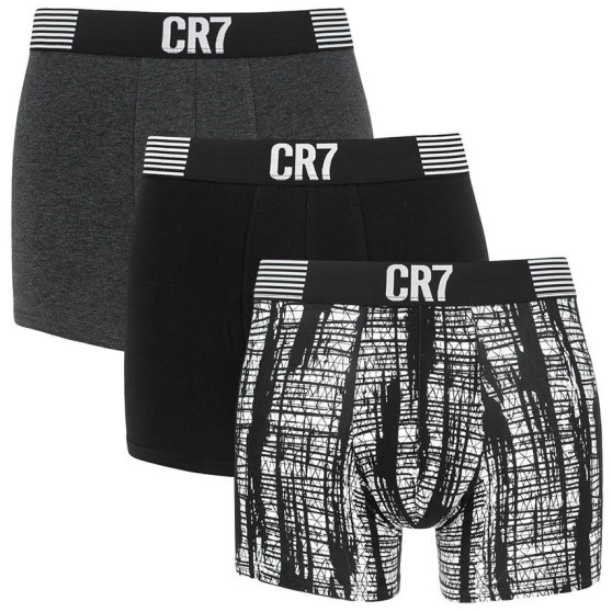 3PACK pánske boxerky CR7 viacfarebné (8110-49-2714)