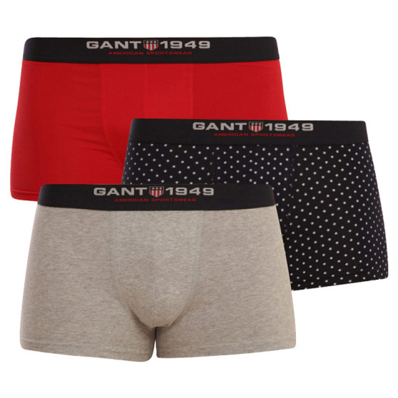 3PACK pánske boxerky Gant viacfarebné (902133073-433)